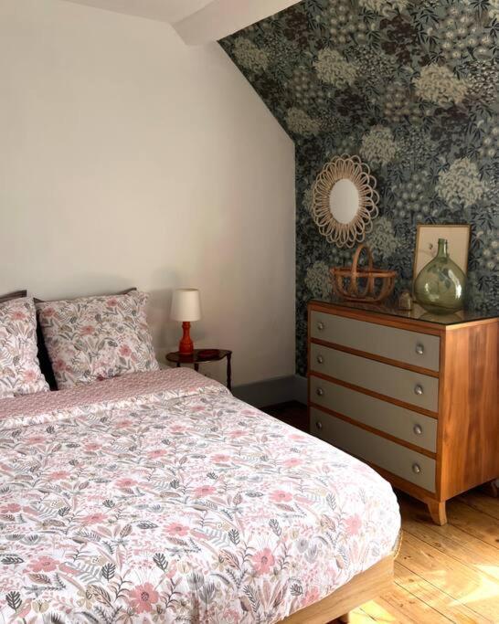 Charmante Maisonette A Arconnay Eksteriør bilde